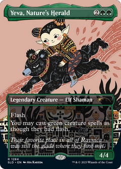 Yeva, Nature's Herald (1284) (Borderless) - Foil