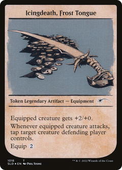 Icingdeath, Frost Tongue Token (1018) - Foil