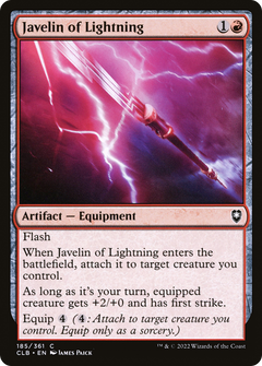 Javelin of Lightning - Foil