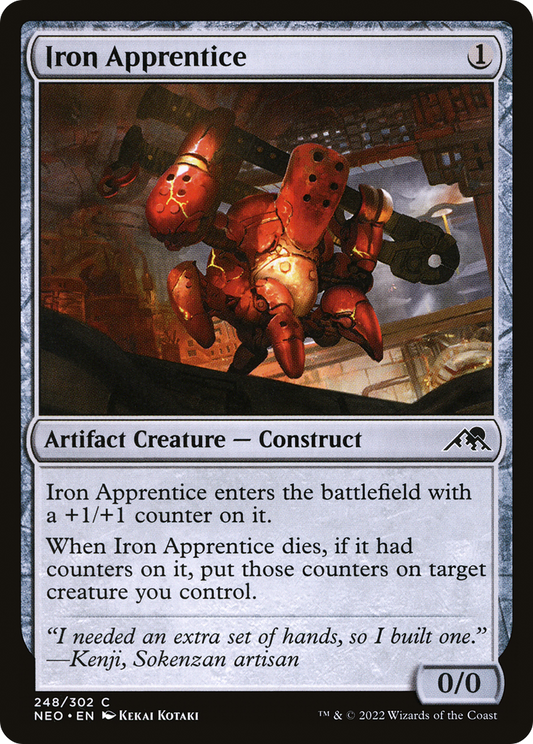 Iron Apprentice - Foil