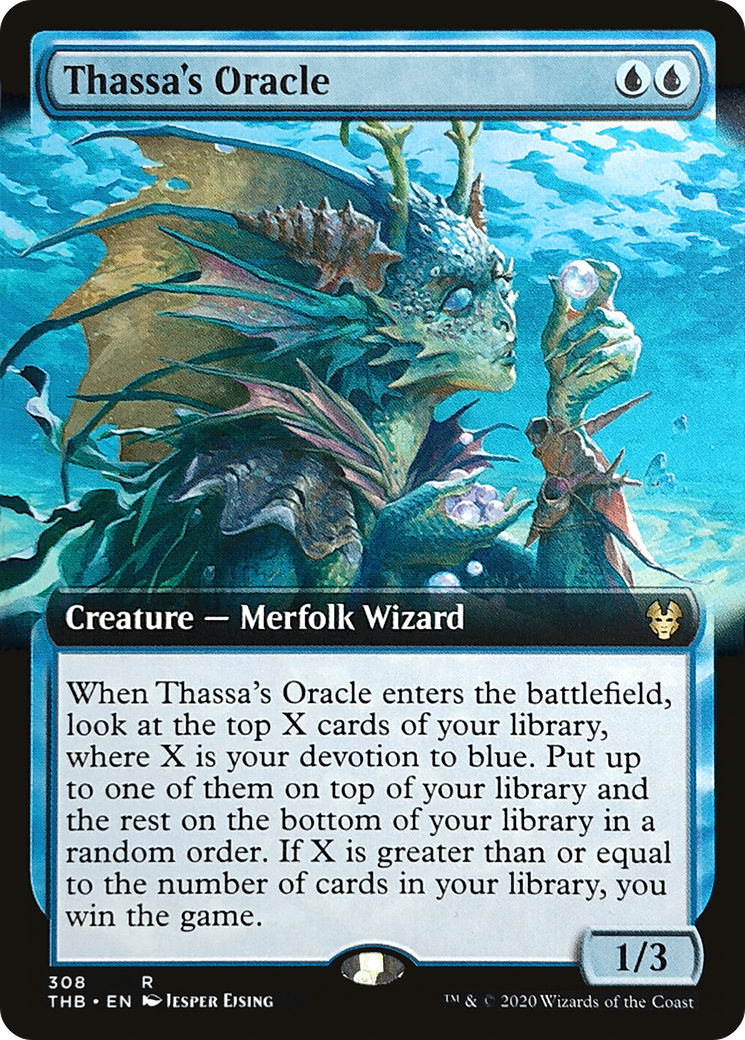 Thassa's Oracle (308) (Extended Art) - Foil