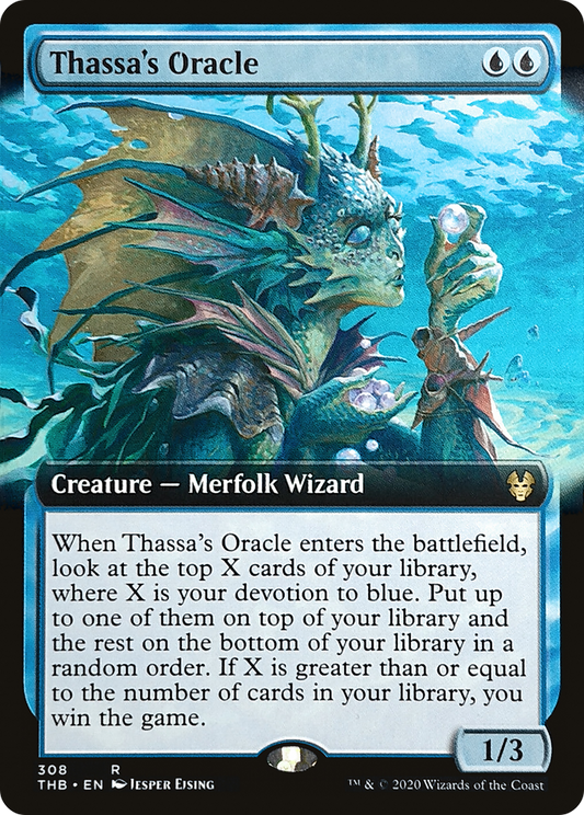 Thassa's Oracle (308) (Extended Art) - Foil