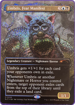 Umbris, Fear Manifest (2339) (Borderless) - Confetti Foil sld