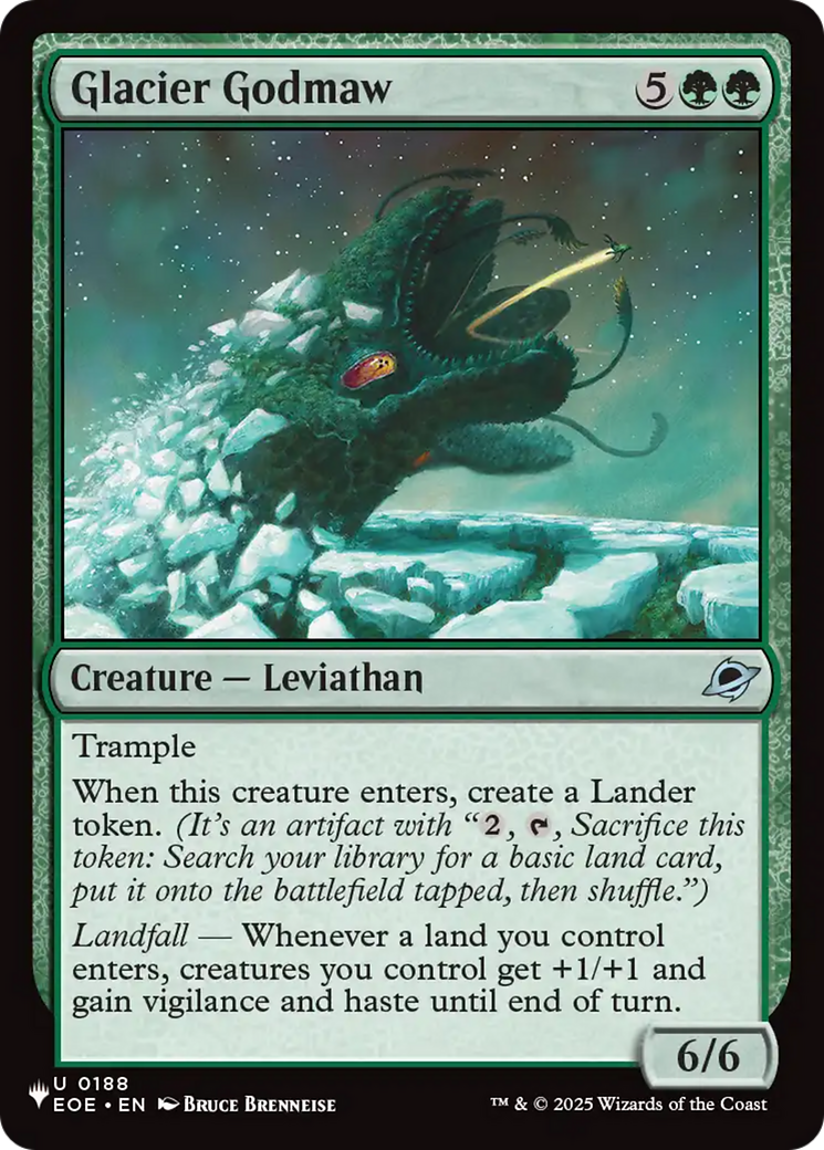 Glacier Godmaw (EOE-188) (PLST)