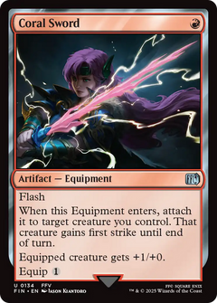 Coral Sword - Foil