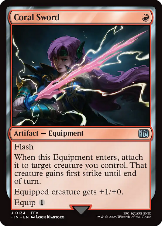 Coral Sword - Foil