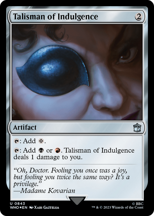 Talisman of Indulgence (0843) - Surge Foil
