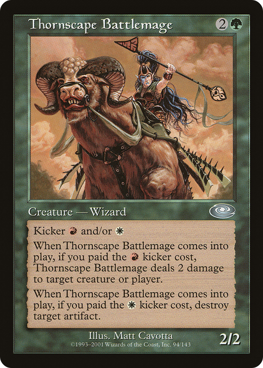 Thornscape Battlemage - Foil