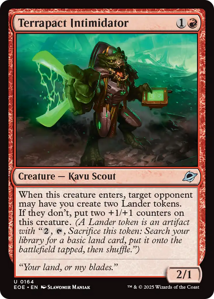 Terrapact Intimidator - Foil