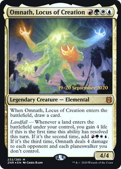 Omnath, Locus of Creation (232) (Prerelease) - Foil