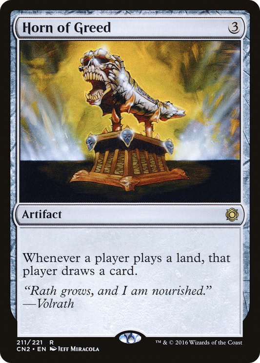 Horn of Greed - Foil
