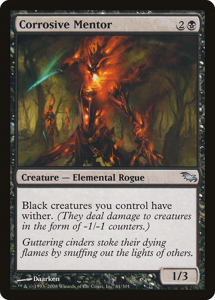Corrosive Mentor - Foil