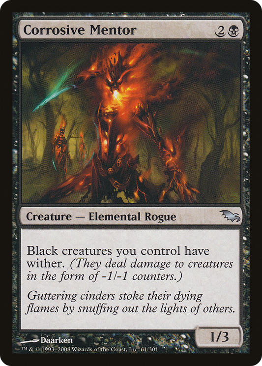 Corrosive Mentor - Foil