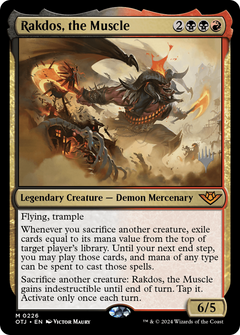 Rakdos, the Muscle (0226) (Promo Pack) - Foil