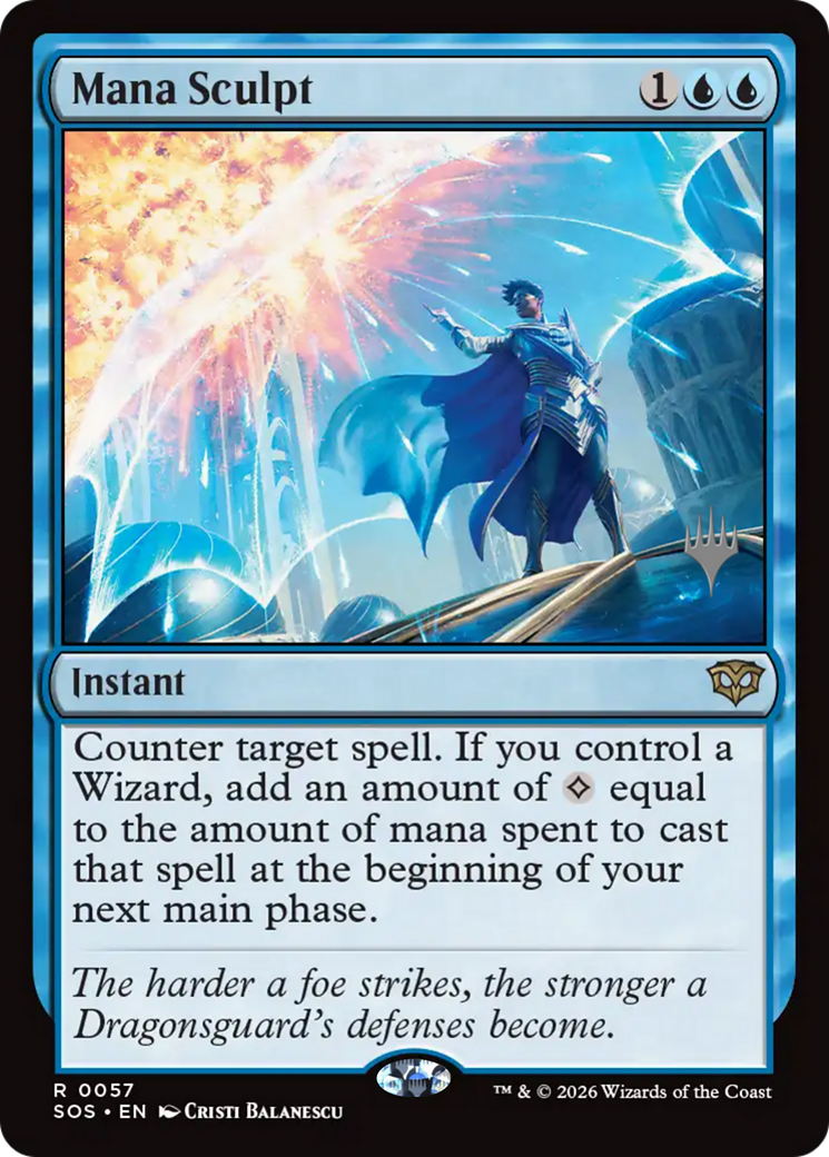 Mana Sculpt (0057) (Promo Pack) (PSOS) - Foil