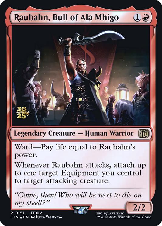 Raubahn, Bull of Ala Mhigo (0151) (Prerelease) - Foil