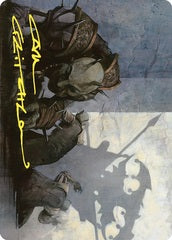 Decree of Pain (14/81) Art Card (ACMM) - Gold-Stamped Signature