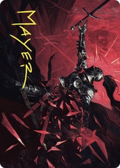Shatter the Oath Art Card (14/81) (AWOE) - Gold-Stamped Signature