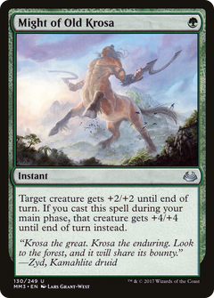 Might of Old Krosa - Foil