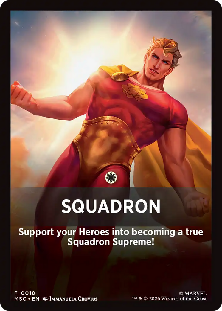 Squadron (0018) (Theme Card) (FMSC)