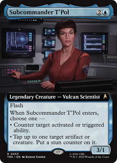 Subcommander T'Pol (0453) (Extended Art) (TRK)
