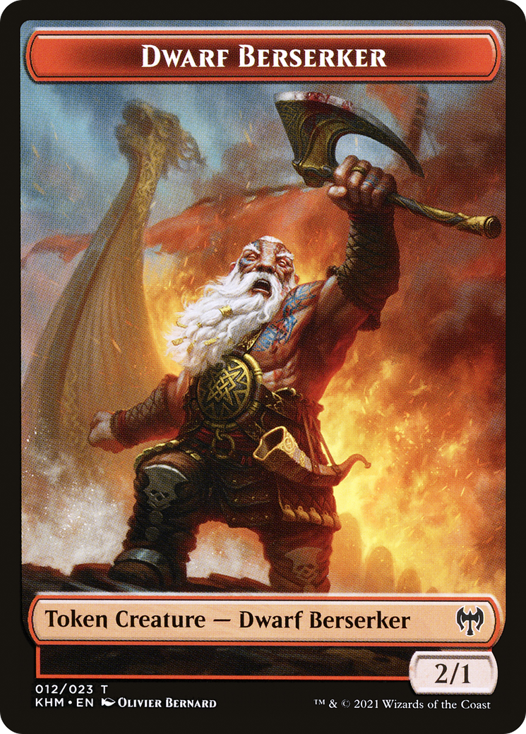 Dwarf Berserker Token (012)