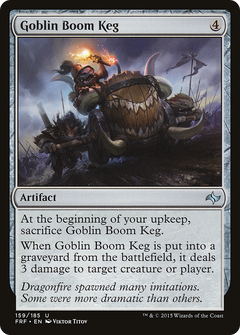 Goblin Boom Keg - Foil