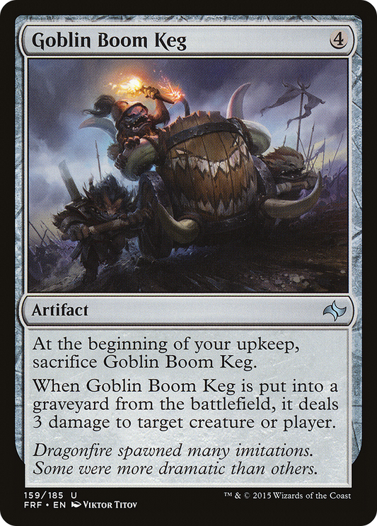 Goblin Boom Keg - Foil