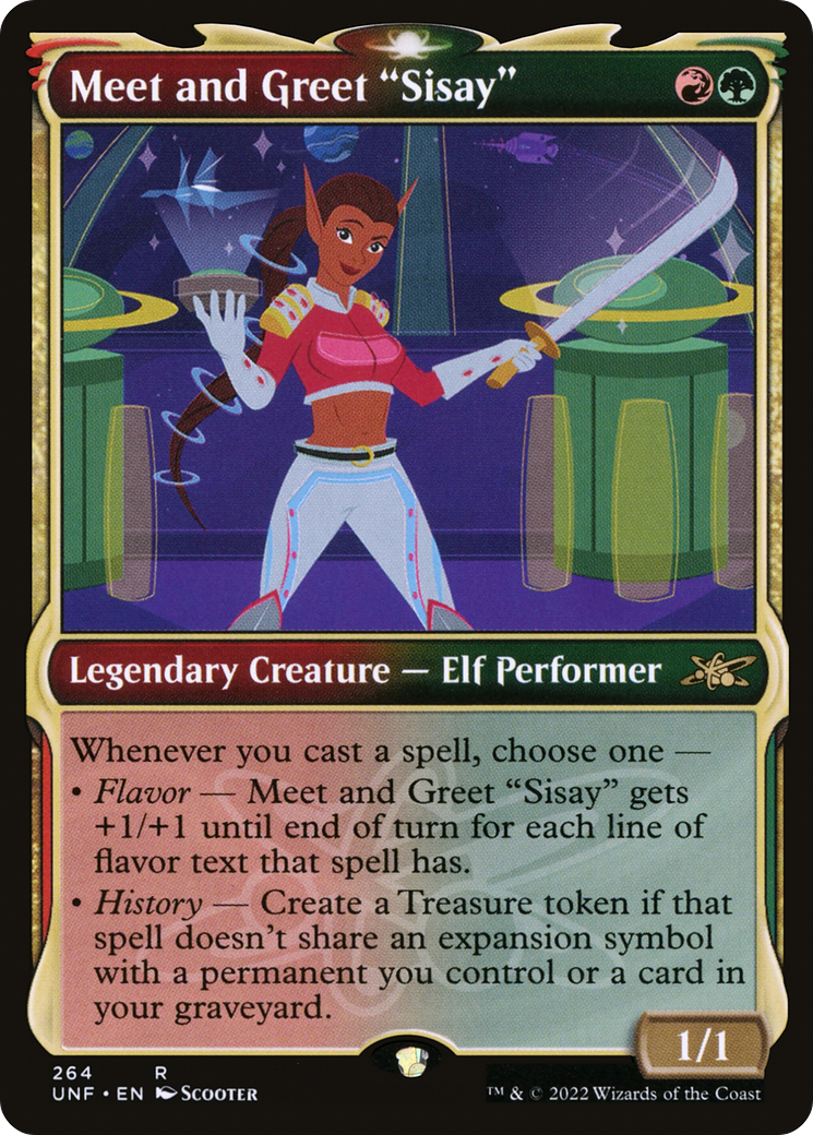 Meet and Greet "Sisay" (264) (Showcase) - Foil