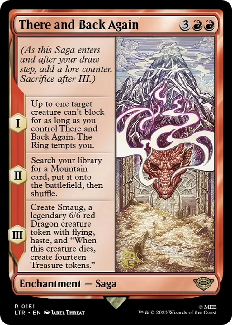 There and Back Again (0151) (Prerelease) - Foil
