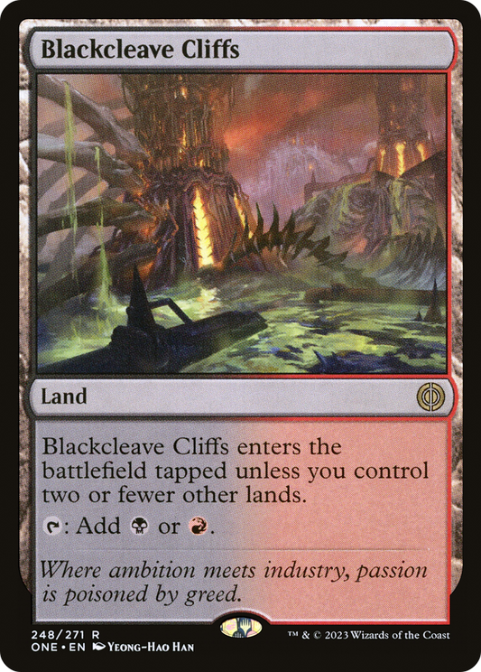 Blackcleave Cliffs - Foil