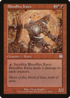 Bloodfire Kavu - Foil