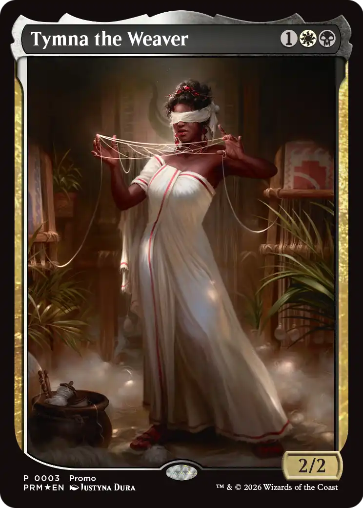 Tymna the Weaver (0016) (Full Art) (Promo) (PF26) - Foil