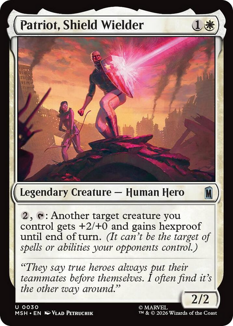 Patriot, Shield Wielder  (MSH) - Foil