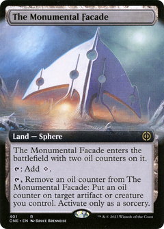 The Monumental Facade (401) (Extended Art) - Foil
