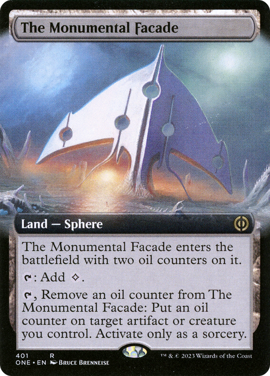 The Monumental Facade (401) (Extended Art) - Foil