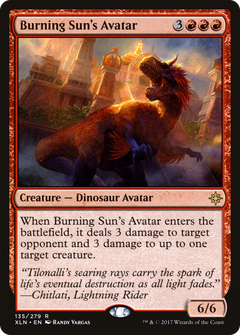 Burning Sun's Avatar - Foil