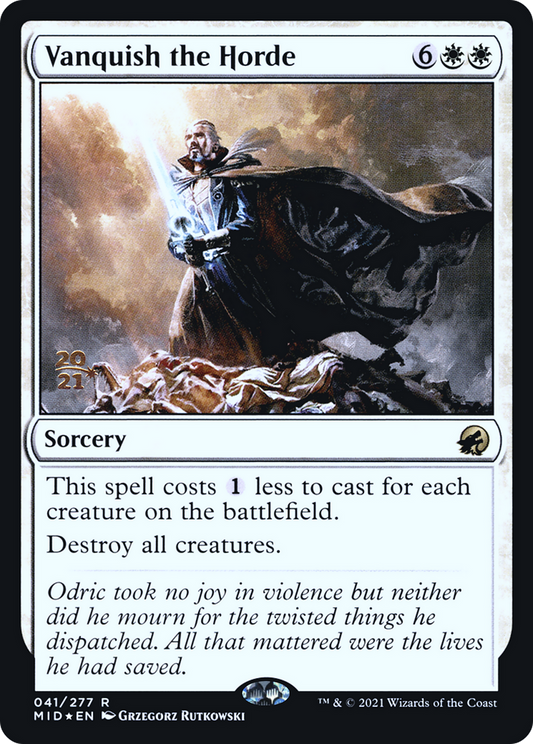 Vanquish the Horde (041) (Prerelease) - Foil