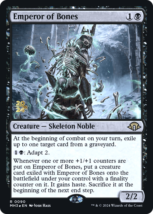 Emperor of Bones (0090) (Prerelease) - Foil