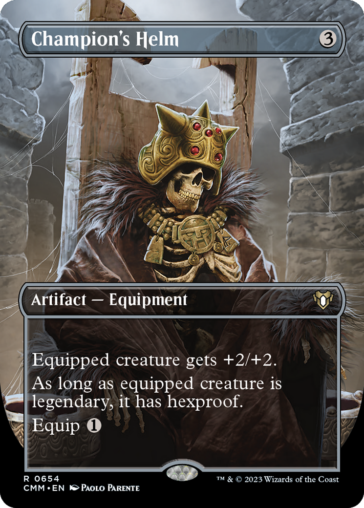 Champion's Helm (0654) (Borderless)