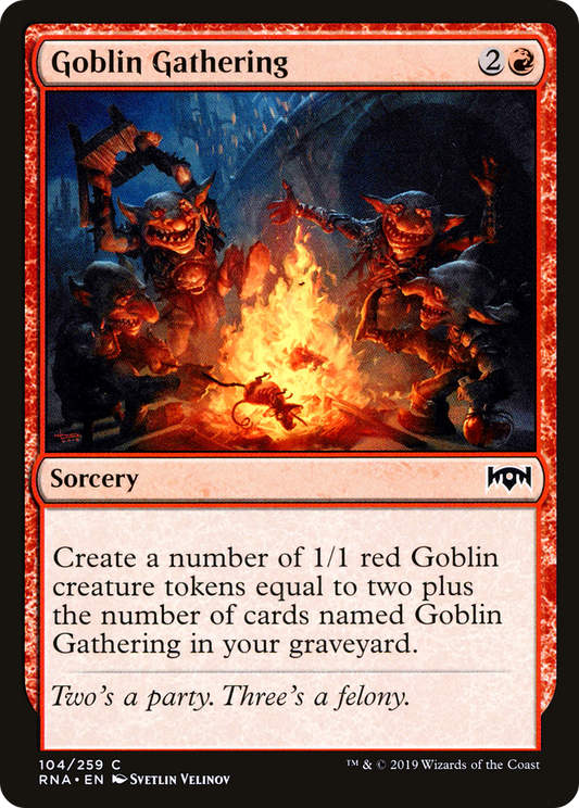 Goblin Gathering - Foil