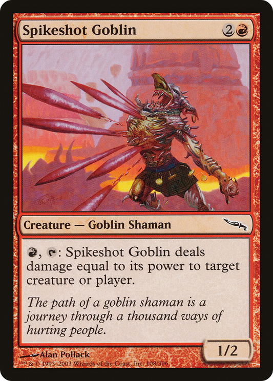 Spikeshot Goblin - Foil