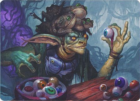 Warteye Witch (08/54) Art Card