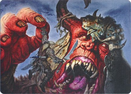 Ravenous Giant (37/54) Art Card