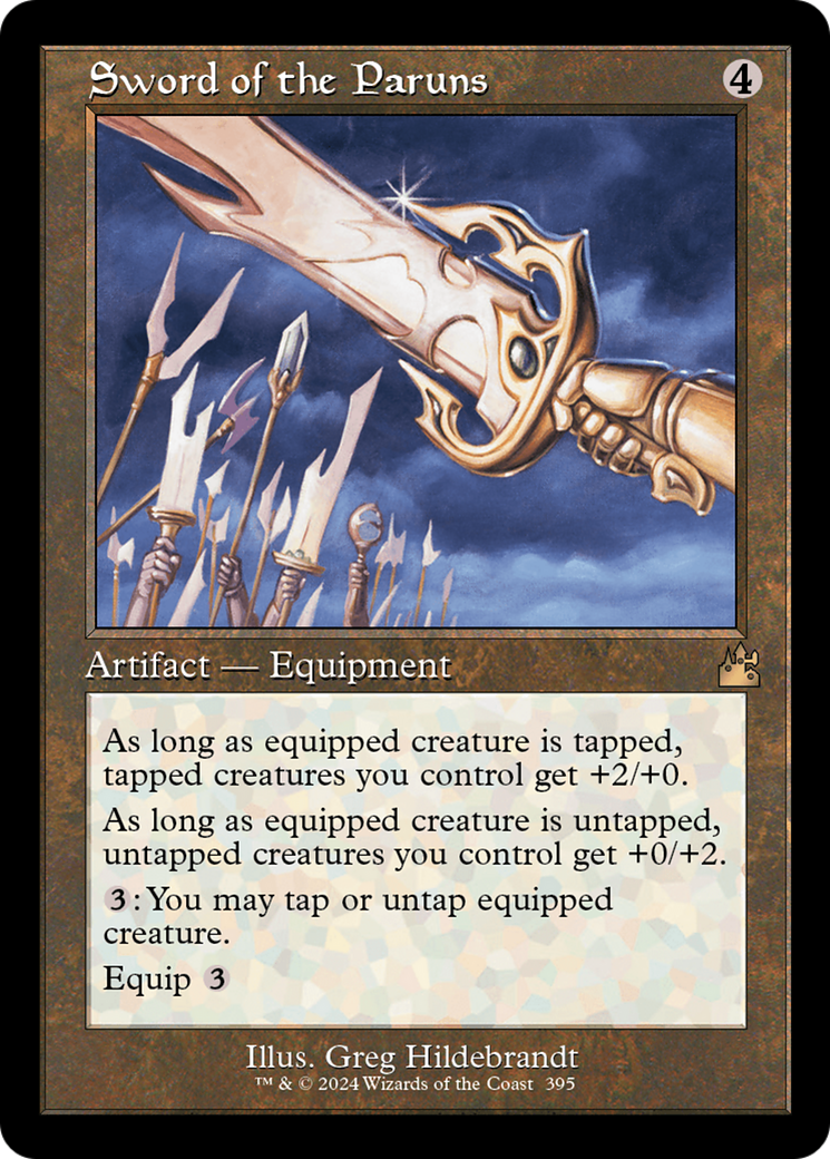 Sword of the Paruns (0395) (Retro Frame) - Foil