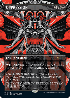 Oppression (1424) (Borderless) - Foil