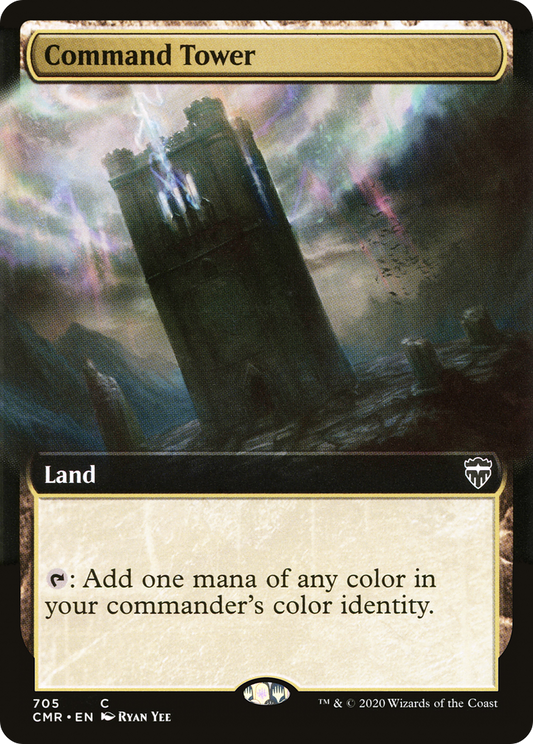 Command Tower (705) (Extended Art) - Foil