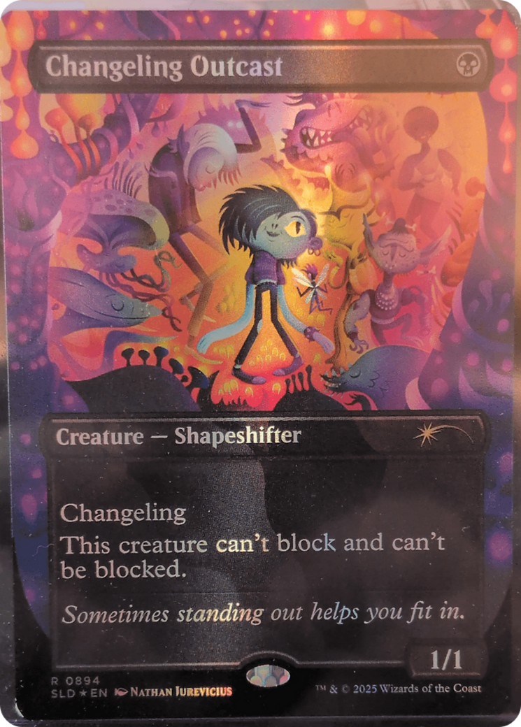 Changeling Outcast (0894) (Borderless) - Foil