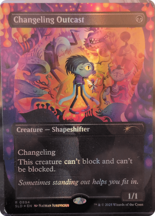 Changeling Outcast (0894) (Borderless) - Foil