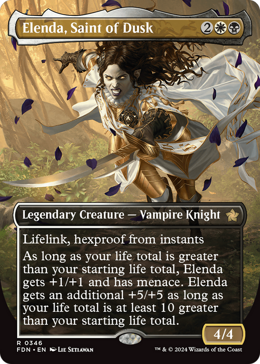 Elenda, Saint of Dusk (0346) (Borderless)